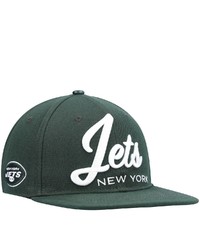 PRO STANDARD Green New York Jets Script Wordmark Snapback Hat At Nordstrom