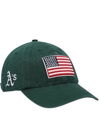 '47 Green Oakland Athletics Heritage Front Clean Up Adjustable Hat