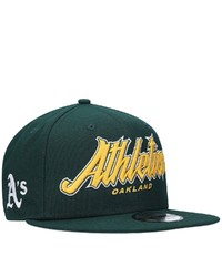 New Era Green Oakland Athletics Slab 9fifty Snapback Hat