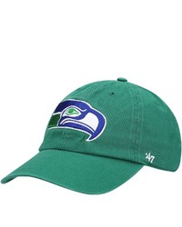 '47 Kelly Green Seattle Seahawks Clean Up Legacy Adjustable Hat At Nordstrom
