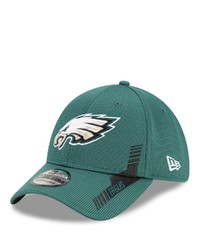 New Era Midnight Green Philadelphia Eagles 2021 Nfl Sideline Home 39thirty Flex Hat At Nordstrom