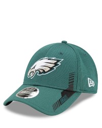 New Era Midnight Green Philadelphia Eagles 2021 Nfl Sideline Home 9forty Adjustable Hat At Nordstrom