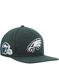 PRO STANDARD Midnight Green Philadelphia Eagles Logo Ii Snapback Hat At Nordstrom