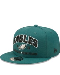 New Era Midnight Green Philadelphia Eagles Stacked 9fifty Snapback Hat At Nordstrom