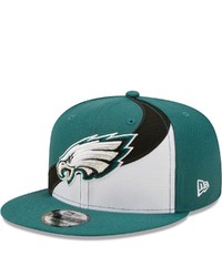 New Era White Philadelphia Eagles Wave 9fifty Snapback Hat At Nordstrom