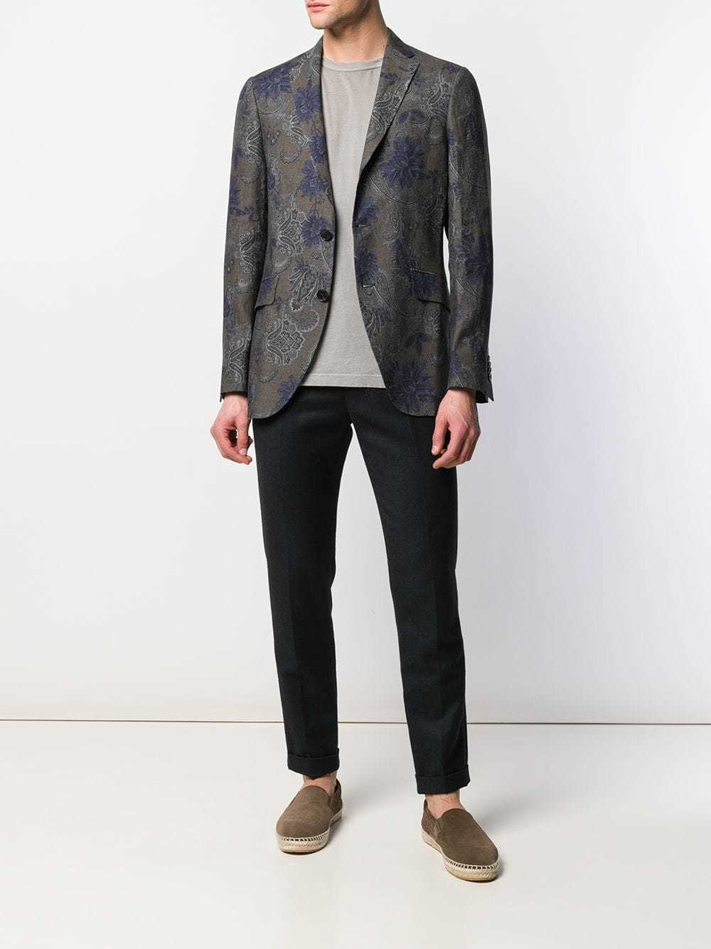 Etro Brocade Blazer, $710 | farfetch.com | Lookastic