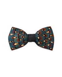 Brackish & Bell Turner Feather Bow Tie