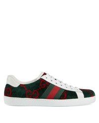 Gucci Ace Gg Terry Cloth Sneaker