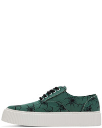 Undercoverism Green Rose Sneakers