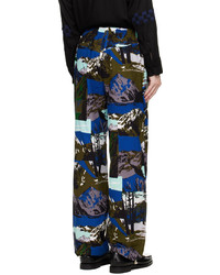 NOMA t.d. Multicolor Patterned Trousers