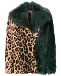 No.21 No21 Cheetah Print Coat