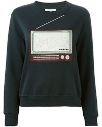 Carven Tv Patch Sweatshirt