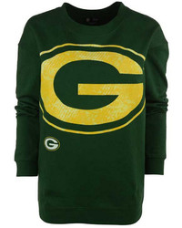 5th & Ocean Green Bay Packers Athletic Sweatshirt