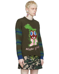 Marc Jacobs Heaven Green Guy Sweater