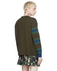 Marc Jacobs Heaven Green Guy Sweater