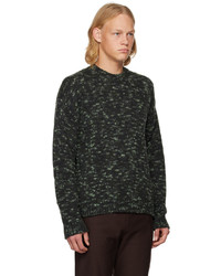 Auralee Green Mix Sweater