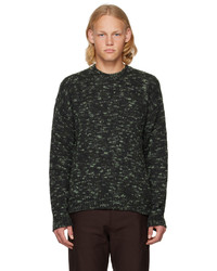 Auralee Green Mix Sweater