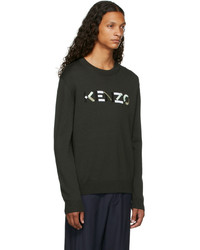 Kenzo Khaki Knit Sweater