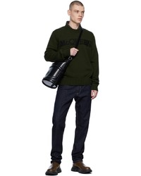 Alexander McQueen Khaki Mcqueen Pullover Sweater