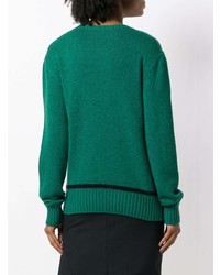Prada Print Wool Sweater
