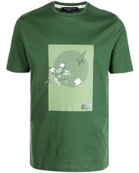 Shanghai Tang Bird Graphic Print T Shirt