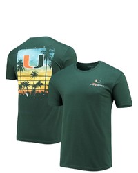 FLOGROWN Black Miami Hurricanes Sunset Palms T Shirt At Nordstrom