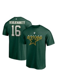 FANATICS Branded Brett Hull Kelly Green Dallas Stars Authentic Stack Retired Player Nickname Number T Shirt At Nordstrom
