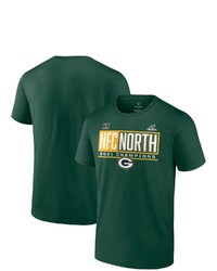 FANATICS Branded Green Green Bay Packers 2021 Nfc North Division Champions Big Tall Blocked Favorite T Shirt In Green At Nordstrom