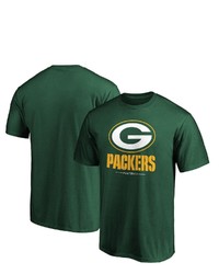FANATICS Branded Green Green Bay Packers Big Tall Team Logo Lockup T Shirt