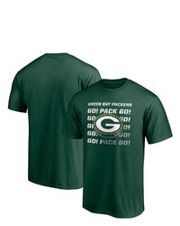 FANATICS Branded Green Green Bay Packers Hometown 1st Down T Shirt