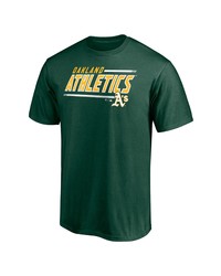 FANATICS Branded Green Oakland Athletics Big Tall Mascot In Bounds T Shirt