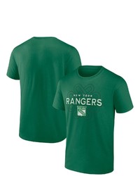 FANATICS Branded Kelly Green New York Rangers St Patricks Day Celtic Knot T Shirt At Nordstrom