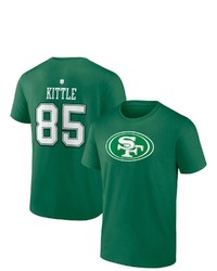 FANATICS Branded Kittle Green San Francisco 49ers St Patricks Day Icon Player T Shirt At Nordstrom