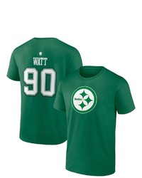 FANATICS Branded Tj Watt Green Pittsburgh Ers St Patricks Day Icon Player T Shirt At Nordstrom