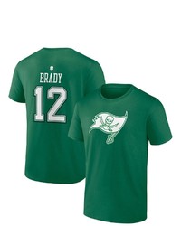 FANATICS Branded Tom Brady Green Tampa Bay Buccaneers St Patricks Day Icon Player T Shirt At Nordstrom