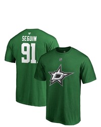 FANATICS Branded Tyler Seguin Kelly Green Dallas Stars Player Authentic Stack Name Number T Shirt At Nordstrom