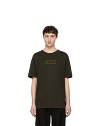 Fendi Brown Forever Patch T Shirt