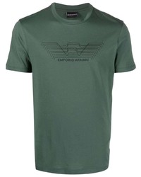 Emporio Armani Debossed Logo T Shirt