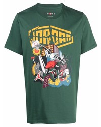 Jordan Graphic Print Cotton T Shirt