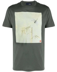 Lardini Graphic Print Short Sleeve T Shirt