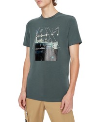 Armani Exchange Graphic Tee In Multi At Nordstrom
