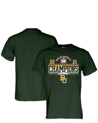 BLUE 84 Green Baylor Bears 2021 Big 12 Football Conference Champions Locker Room T Shirt At Nordstrom