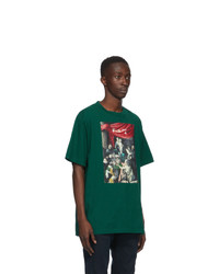 Off-White Green Caravaggio Painting T Shirt