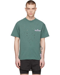 Satisfy Green Cotton T Shirt