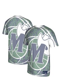 Mitchell & Ness Green Dallas Mavericks Hardwood Classics Jumbotron T Shirt