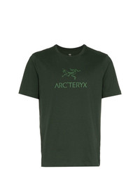 Arc'teryx Green Ed Crew Neck Cotton T Shirt