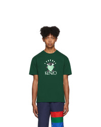 Kenzo Green Limited Edition Cupid T Shirt