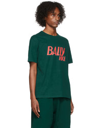 Bally Hike Green Logo T Shirt