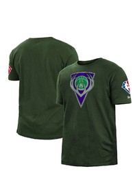 New Era Green Milwaukee Bucks 202122 City Edition Brushed Jersey T Shirt At Nordstrom