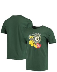 New Era Green Oakland Athletics City Cluster T Shirt At Nordstrom